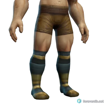 Light Plate Boots worn by a human male, rendered from the Forever client