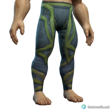 Traveler's Leggings worn by a human male, rendered from the Forever client