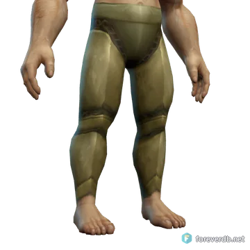 Light Plate Pants worn by a human male, rendered from the Forever client