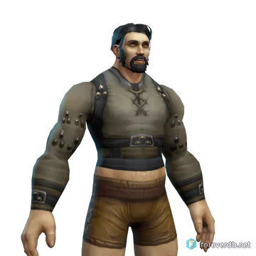 Antiquated Nobleman's Tunic worn by a human male, rendered from the Forever client
