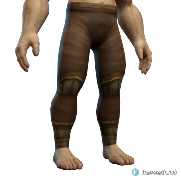 Stonemason Trousers worn by a human male, rendered from the Forever client