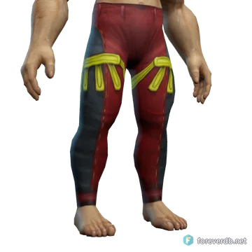 Phoenix Pants worn by a human male, rendered from the Forever client