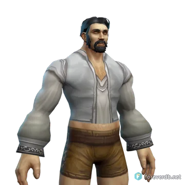 Formal White Shirt worn by a human male, rendered from the Forever client