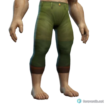 Novice's Pants worn by a human male, rendered from the Forever client