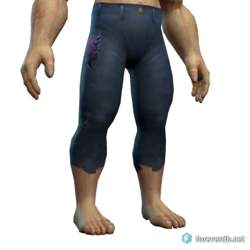 Vagabond Leggings worn by a human male, rendered from the Forever client