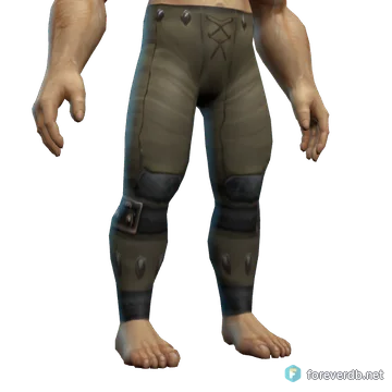 Marshal's Satin Pants worn by a human male, rendered from the Forever client