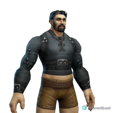 Elemental Raiment worn by a human male, rendered from the Forever client