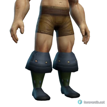 Nightscape Boots worn by a human male, rendered from the Forever client