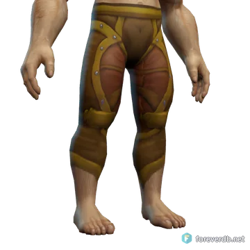 Chimeric Leggings worn by a human male, rendered from the Forever client