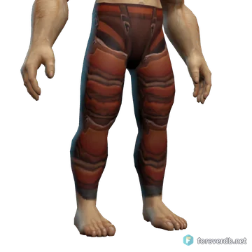 Leotardos volcánicos, renderizado con el cliente de Forever