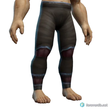 Infiltrator Pants worn by a human male, rendered from the Forever client