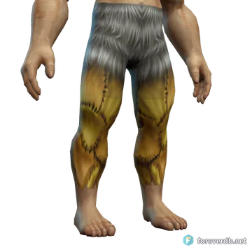 Rawhide Pants worn by a human male, rendered from the Forever client