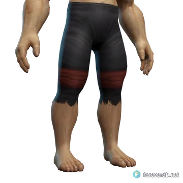 Scarab Trousers worn by a human male, rendered from the Forever client