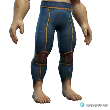 Regal Leggings worn by a human male, rendered from the Forever client