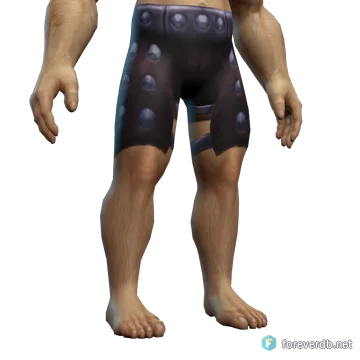 Arcane Remnant Leggings worn by a human male, rendered from the Forever client