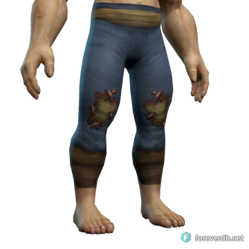 Tapered Pants worn by a human male, rendered from the Forever client