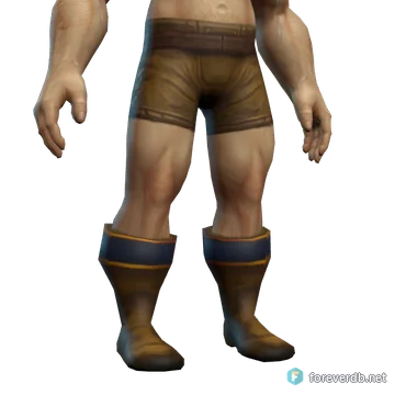 Mistscape Boots worn by a human male, rendered from the Forever client