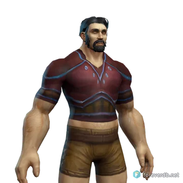 Emblazoned Chestpiece worn by a human male, rendered from the Forever client