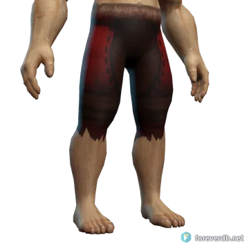 Saber Leggings worn by a human male, rendered from the Forever client
