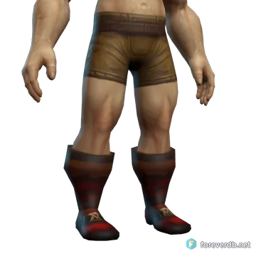 Imposing Boots worn by a human male, rendered from the Forever client