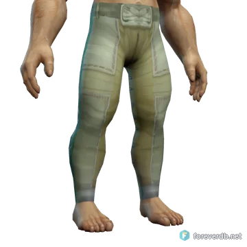 Shimmering Trousers worn by a human male, rendered from the Forever client