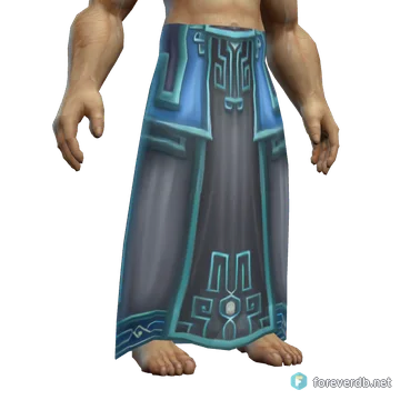 Virtuous Skirt worn by a human male, rendered from the Forever client