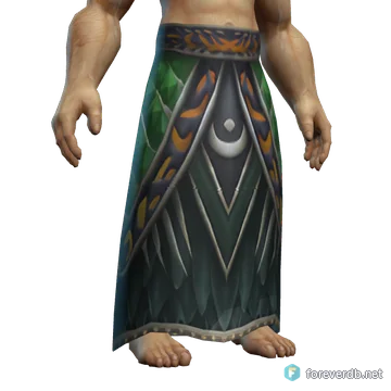 Feralheart Pants worn by a human male, rendered from the Forever client
