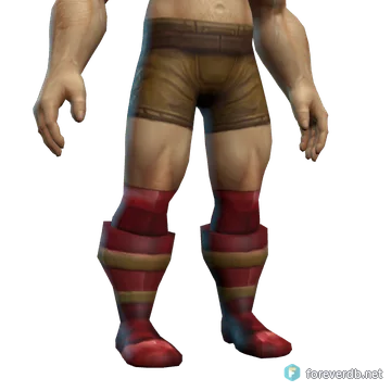 Library Walkers worn by a human male, rendered from the Forever client