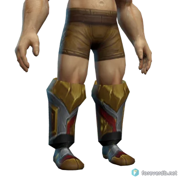 Inquisition Stompers worn by a human male, rendered from the Forever client