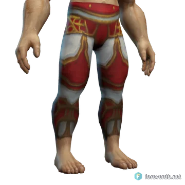 Waywatcher Trousers worn by a human male, rendered from the Forever client