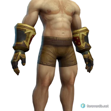 Lightbreaker Grips worn by a human male, rendered from the Forever client