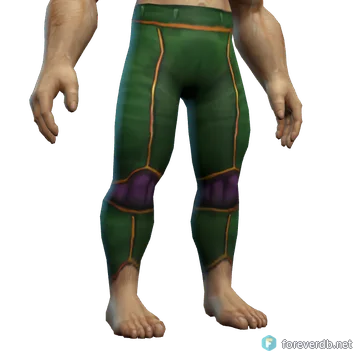 Dragonflight Leggings worn by a human male, rendered from the Forever client