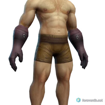 Guard's Gloves worn by a human male, rendered from the Forever client