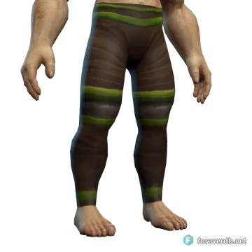 Defender's Leather Pants worn by a human male, rendered from the Forever client