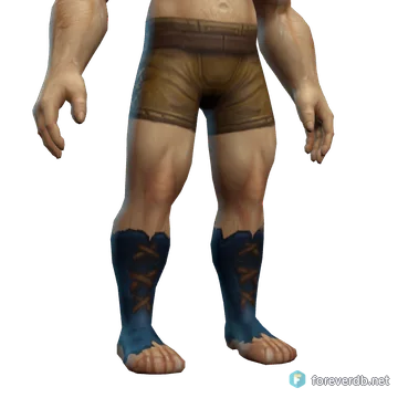 Moonglow Boots worn by a human male, rendered from the Forever client