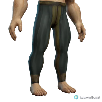 Pearly Leggings worn by a human male, rendered from the Forever client