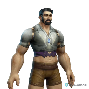 Sentinel's Plate worn by a human male, rendered from the Forever client
