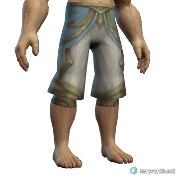 Thendal Novice's Pants worn by a human male, rendered from the Forever client