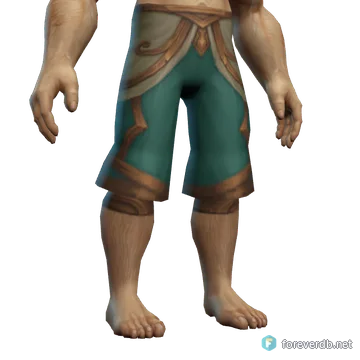 Thendal Survivalist's Pants worn by a human male, rendered from the Forever client