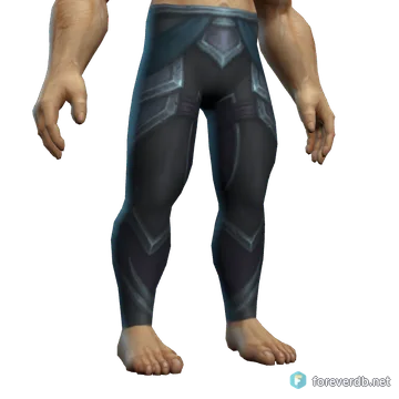 Al'Aketh Zealot's Leggings worn by a human male, rendered from the Forever client