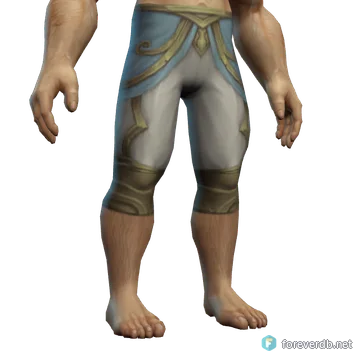 Patchwork Leggings worn by a human male, rendered from the Forever client