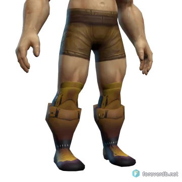Clutchlord's Stompers worn by a human male, rendered from the Forever client