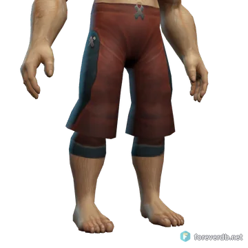 Blademaster Hakama worn by a human male, rendered from the Forever client