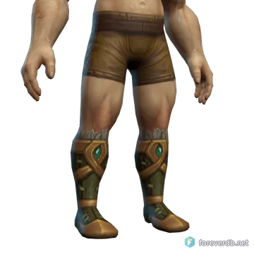Grovekeeper Sandals worn by a human male, rendered from the Forever client