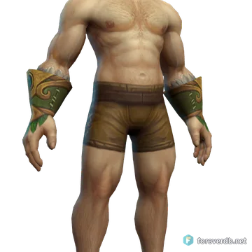 Grovekeeper Grips worn by a human male, rendered from the Forever client