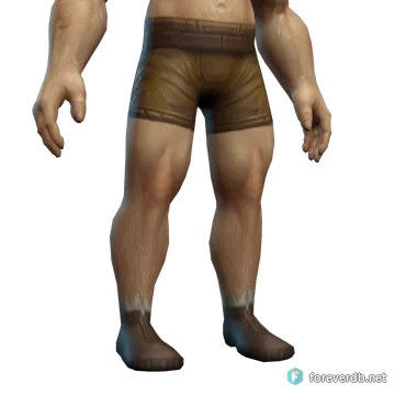 Spiritcaller Treads worn by a human male, rendered from the Forever client