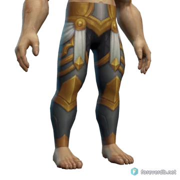 Justice Leggings worn by a human male, rendered from the Forever client