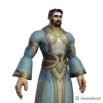 Cloudy Stormsewn Vest worn by a human male, rendered from the Forever client