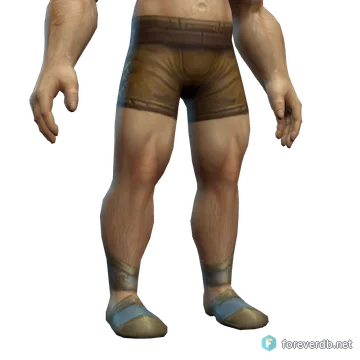 Cloudy Stormsewn Shoes worn by a human male, rendered from the Forever client