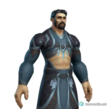 Al'aketh Jerkin worn by a human male, rendered from the Forever client
